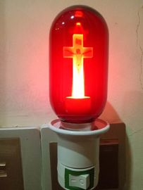 예수 장식적인 LED 전구 빨간불 E27 유리 T45 86v-264V 1W의 열정