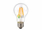 130lm/W 황금 필라멘트 LED 전구, UL ES 증명서를 가진 LED 에너지 절약 전구